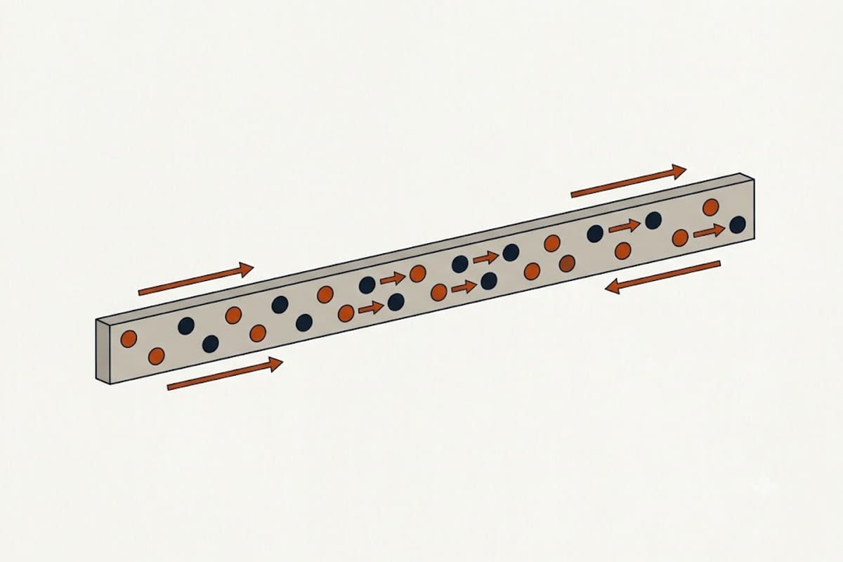 Staggered fastener rows along a ledger